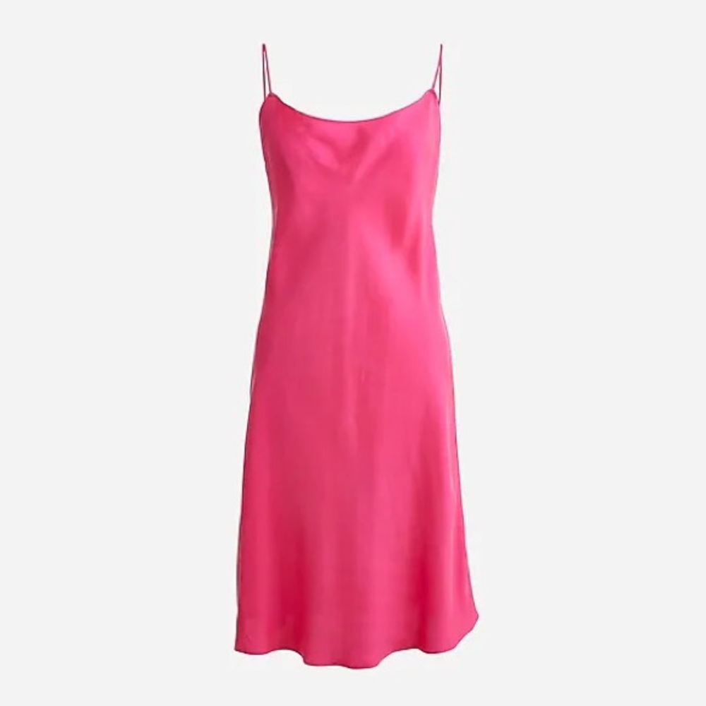 J.Crew Gwen cupro-blend mini slip dress